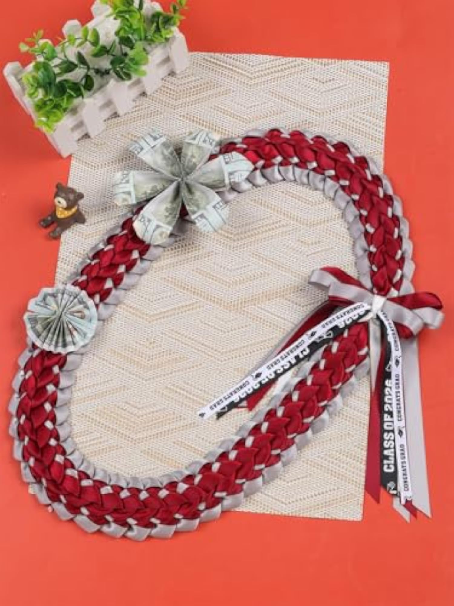 Graduation Leis and Honor Cords, Class of 2026 Gift Necklace